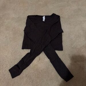 lululemon athletica Brown Crop Top